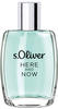 s.Oliver Here and Now for Men Eau de Toilette Spray 50 ml