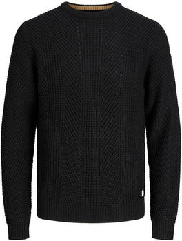 Jack & Jones Jjstandford knit crew neck (12236286-4232775) black 1