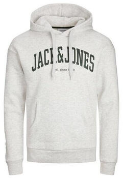Jack & Jones Jjejosh sweat hood noos (12236513-4245266) white melange