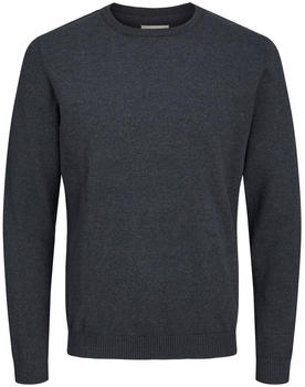 Jack & Jones Jjebasic knit crew neck pls (12250588-4403759) dark grey melange