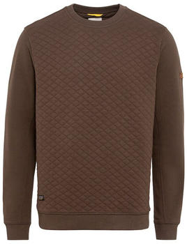 Camel Active Sweatshirt aus reiner Baumwolle (409445-2W20-27) dark choclate