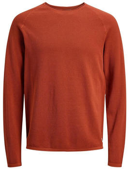 Jack & Jones Hill Knit Crew Sweater (12157321) orange