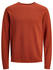 Jack & Jones Hill Knit Crew Sweater (12157321) orange