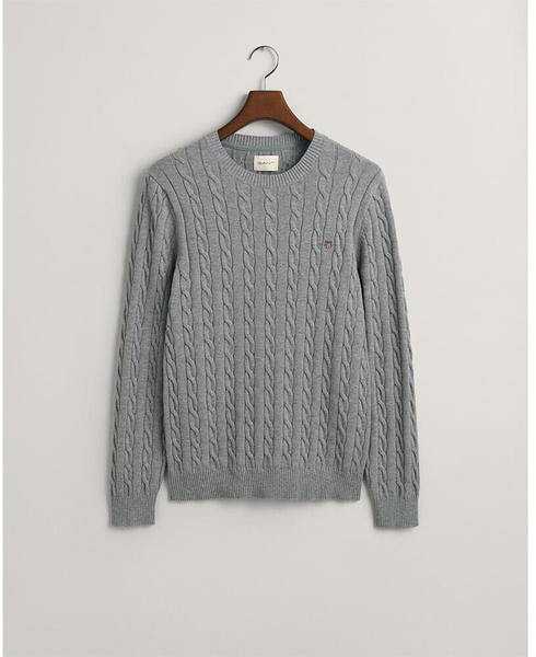 GANT Cable Sweater (8050601) grau