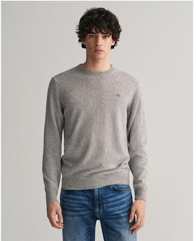 GANT Superfine Lambswool Crew Neck Sweater (87211) grau