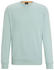 Relaxed-Fit Sweatshirt aus Baumwoll-Terry mit Logo-Aufnäher Westart (50509323) türkis