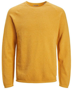 Jack & Jones Hill Knit Crew Sweater (12157321) honey gold/detail twist