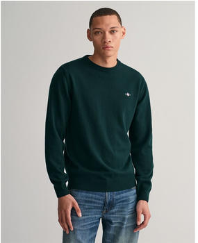 GANT Superfine Lambswool Crew Neck Sweater (87211) grün