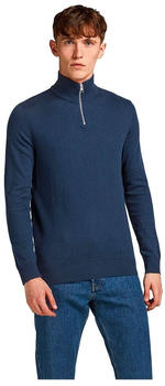Jack & Jones Emil Half Zip Sweater (12189339) blau