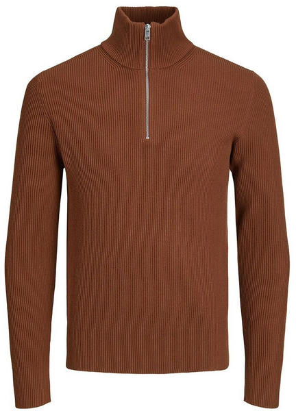 Jack & Jones Perfect Half Zip Sweater (12216768) braun