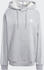 medium grey heather (IJ6474): Adidas Men's Hoodie Essential 3 Stripes