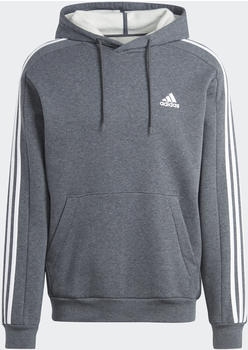 Adidas Man Essentials 3-Stripes Hoodie dark grey heather (IJ6475)