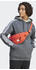 Adidas Man Essentials 3-Stripes Hoodie dark grey heather (IJ6475)