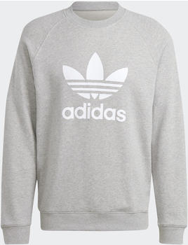 Adidas Man adicolor Classics Trefoil Sweatshirt medium grey heather (IM4501)
