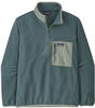 Patagonia Ms Microdini 1/2 Zip P/O Herren Sweatshirt (Grün L ) Skibekleidung
