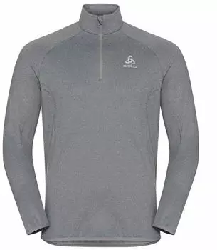 Odlo Men's Carve Light 1/2 Zip Midlayer grey melange