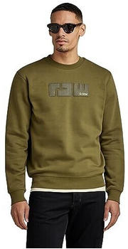 G-Star Raw Felt Sweatshirt (D23480-D425) dark olive