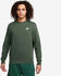 fir/white: Nike Sportswear Club Sweatshirt (BV2662)