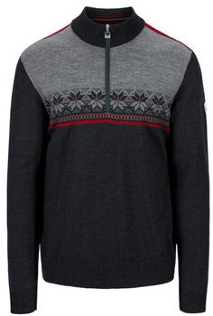 Dale of Norway Liberg dark charcoal/smoke/red rose