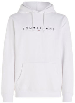 Tommy Hilfiger Regular Linear Logo Hoodie (DM0DM17985) white