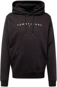 Tommy Hilfiger Regular Linear Logo Hoodie (DM0DM17985) black