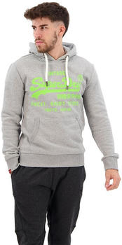 Superdry Neon Vintage Logo Hoodie (M2013391A) grau