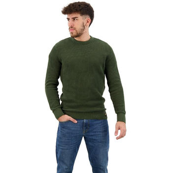 Superdry Textured Crew Neck Sweater (M6110567A) grün