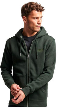Superdry Essential Logo Full Zip Sweatshirt (M2013116A) grün