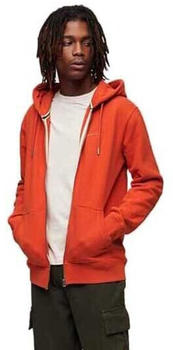 Superdry Essential Logo Full Zip Sweatshirt (M2013116A) orange