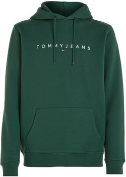 Tommy Hilfiger Regular Linear Logo Hoodie (DM0DM17985) smaragd