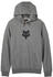 Fox Fox Head Fleece Pullover (31608) heather graphite