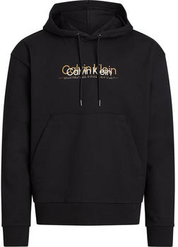 Calvin Klein Double Flock Logo Hoodie (K10K111815-BEH) black