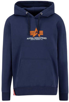 Alpha Industries Basic Rubber Hoodie (178312RB-697) blue