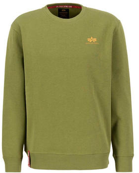 Alpha Industries Basic Small Logo Sweatshirt (188307-714) green