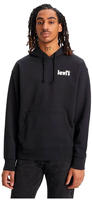 Levi's Herren Hoodie schwarz unifarben