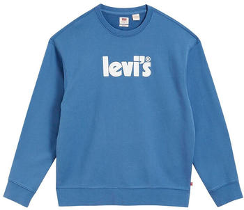 Levi's Relaxed T2 Graphic Crew Sweatshirt (38712-0052) blue