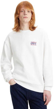Levi's Relaxed T2 Graphic Crew Sweatshirt (38712-0072) white