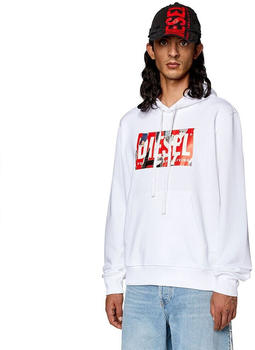 Diesel Ginn L4 Hoodie (A12531-0JFAV-100) white