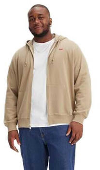 Levi's Big Original Large Size Full Zip Sweatshirt (A2622-0004) beige