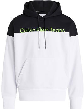 Calvin Klein Institutional Colorblo Hoodie (J30J324089-YAF) white
