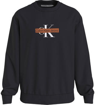 Calvin Klein Monologo Stencil Sweatshirt (J30J324113-BEH) black