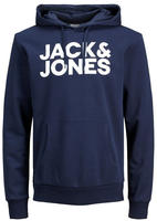 Jack & Jones PlusSize Kapuzensweatshirt "CORP LOGO SWEAT HOOD", Bis Gr&ouml;&szlig;e 6XL