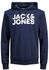 Jack & Jones Hoodie Large Size Corp Logo (12163777) bluenavy