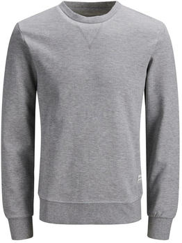 Jack & Jones Sweatshirt Large Size Basic (12182567) light grey