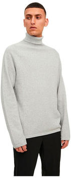 Jack & Jones Hill Roll Neck Sweater (12210931) LightGreyMelange