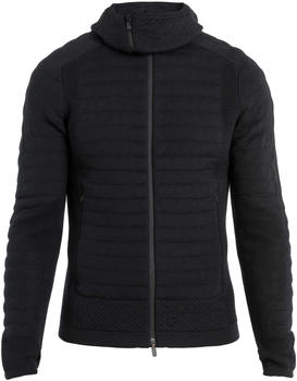 Icebreaker Men's Merino ZoneKnit Explore LS Zip Hoodie black