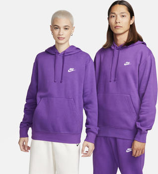 Nike Sportswear Club Fleece Hoodie (BV2654) purple cosmos/purple cosmos/weiß