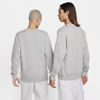 Nike Sportswear Club Fleece Rundhalsshirt (BV2662) light smoke grey/weiß