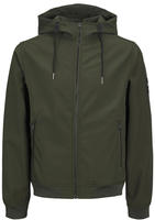 Jack & Jones Softshelljacke "JJEBASIC mit wasserabweisender Funktion" mit Kapuze
