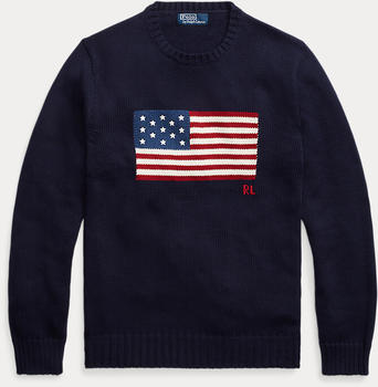 Polo Ralph Lauren Der klassische Flaggenpullover blue (659483)
